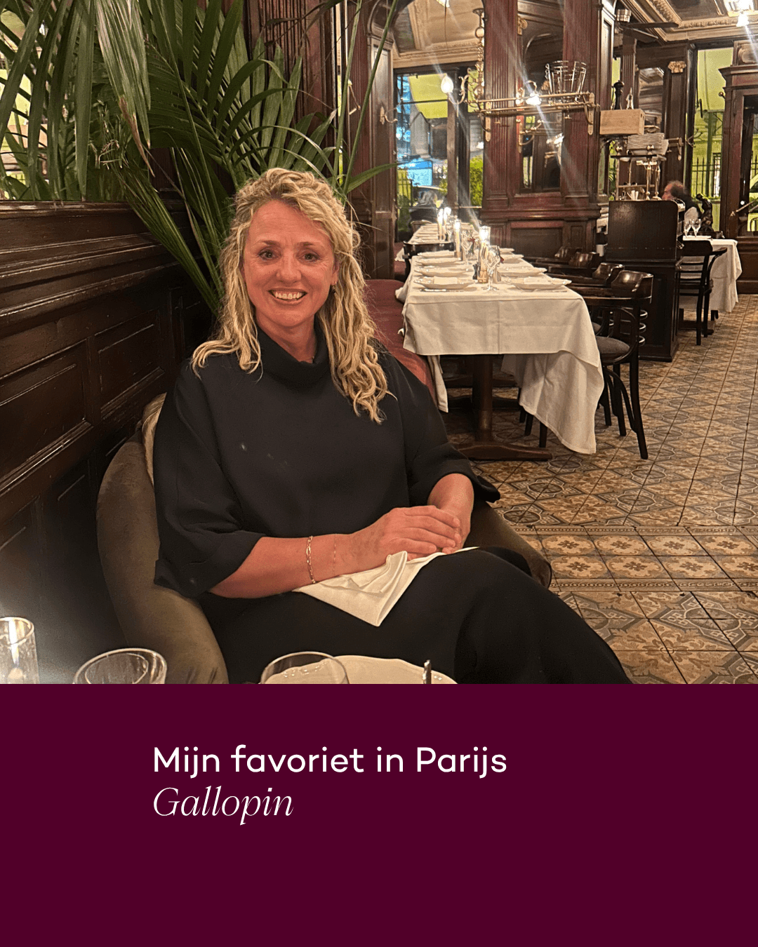 Mijn favoriete restaurant in Parijs. Le Gallopin voor een heerlijk avondje uit.