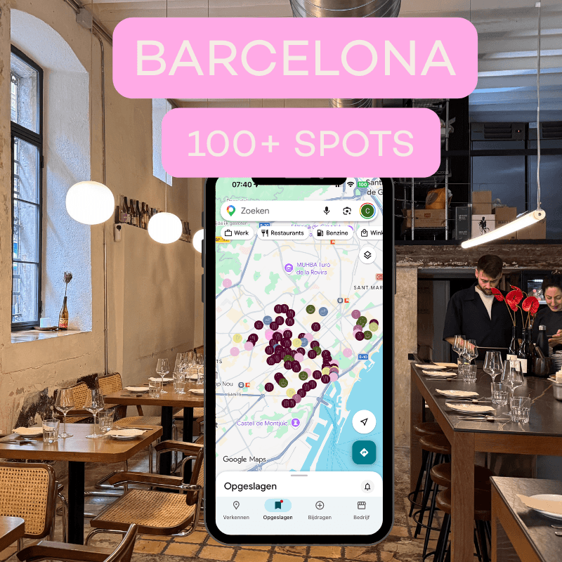 Barcelona Google Maps-kaart