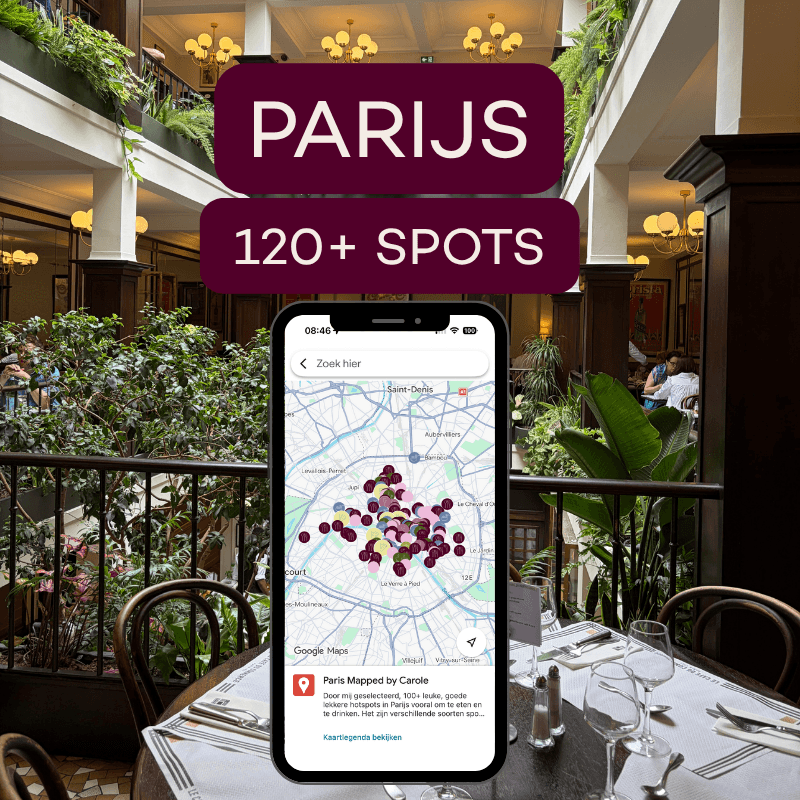 Parijs Google Maps-kaart