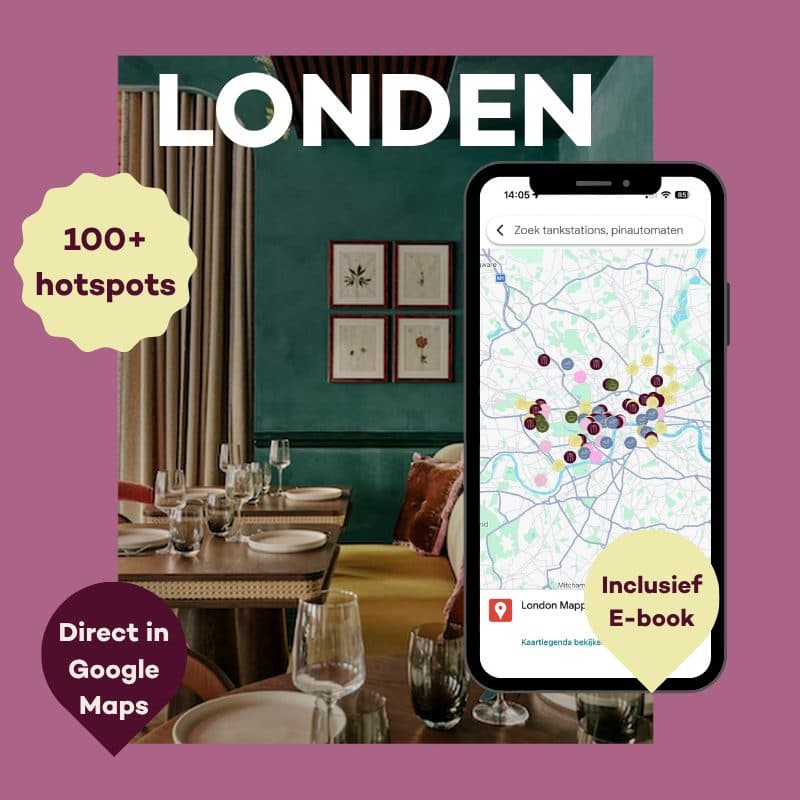 Londen Google Maps-kaart